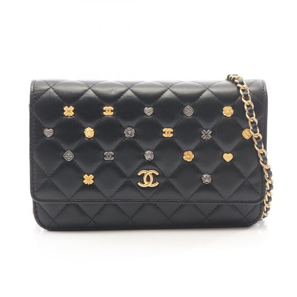 CHANEL Handbags - CHANEL Matelasse Lambskin Shoulder Bag